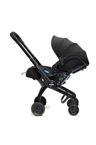 Doona X Bebek Arabasına Dönüşen Tekerlekli Gr 0 i-Size 3 Yatış Pozisyonlu Ana Kucağı Oto Koltuğu - Nitro Black - 7