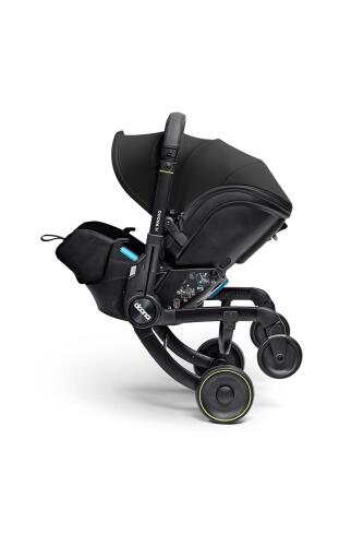 Doona X Bebek Arabasına Dönüşen Tekerlekli Gr 0 i-Size 3 Yatış Pozisyonlu Ana Kucağı Oto Koltuğu - Nitro Black - 8