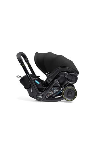 Doona X Bebek Arabasına Dönüşen Tekerlekli Gr 0 i-Size 3 Yatış Pozisyonlu Ana Kucağı Oto Koltuğu - Nitro Black - 9