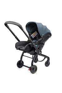 Doona X Bebek Arabasına Dönüşen Tekerlekli Gr 0 i-Size 3 Yatış Pozisyonlu Ana Kucağı Oto Koltuğu - Ocean Blue - 4