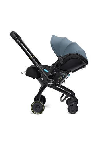 Doona X Bebek Arabasına Dönüşen Tekerlekli Gr 0 i-Size 3 Yatış Pozisyonlu Ana Kucağı Oto Koltuğu - Ocean Blue - 7