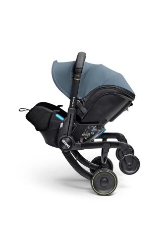Doona X Bebek Arabasına Dönüşen Tekerlekli Gr 0 i-Size 3 Yatış Pozisyonlu Ana Kucağı Oto Koltuğu - Ocean Blue - 8