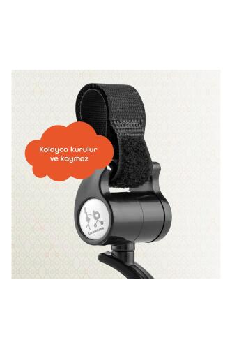 Gezenbebe 360 Derece Dönebilen Bebek Arabası Kancası - 2