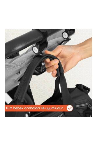 Gezenbebe 360 Derece Dönebilen Bebek Arabası Kancası - 3