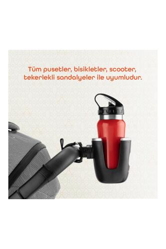 Gezenbebe Bebek Arabası Bardak Tutucu - 2