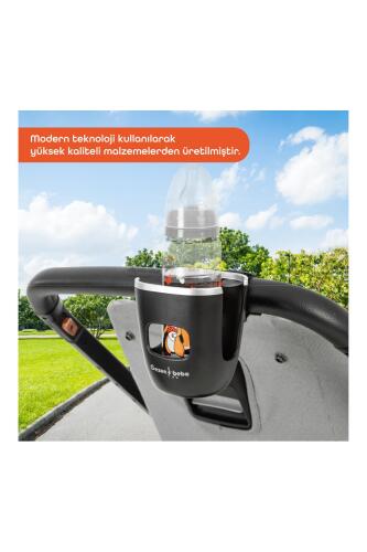 Gezenbebe Bebek Arabası Bardak Tutucu - 4