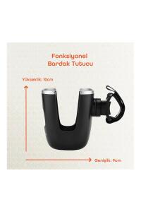 Gezenbebe Bebek Arabası Bardak Tutucu - 6