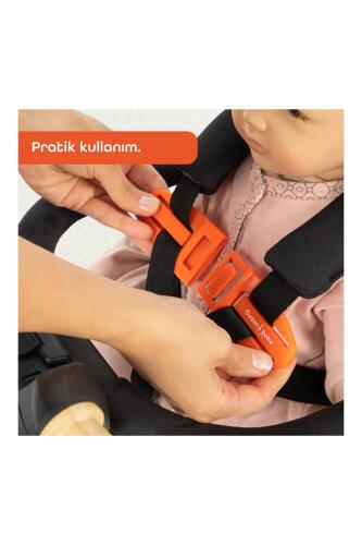 Gezenbebe Bebek Emniyet Kemer Klipsi Orange - 5