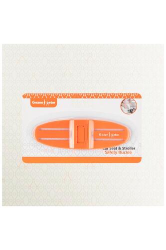 Gezenbebe Bebek Emniyet Kemer Klipsi Orange - 7