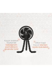 Gezenbebe Çok Fonksiyonlu Bebek Arabası Fanı - 2