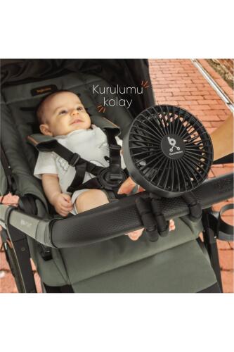 Gezenbebe Çok Fonksiyonlu Bebek Arabası Fanı - 3