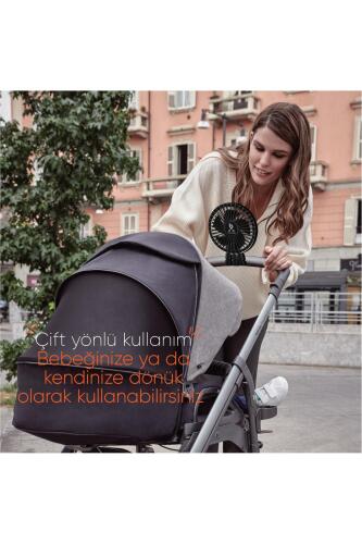 Gezenbebe Çok Fonksiyonlu Bebek Arabası Fanı - 6