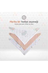 Gezenbebe Hero 3'lü Bebek-Çocuk Fular Önlük Seti Bunny - 6