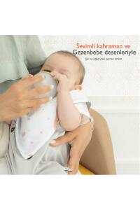 Gezenbebe Hero 3'lü Bebek-Çocuk Fular Önlük Seti Bunny - 10