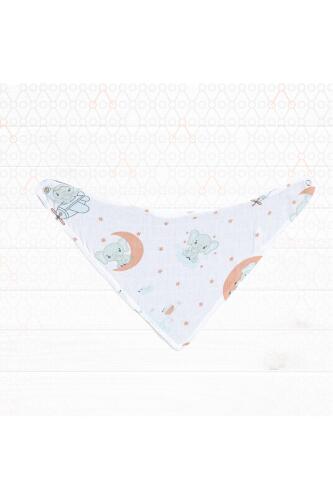 Gezenbebe Hero 3'lü Bebek-Çocuk Fular Önlük Seti Elephant - 2