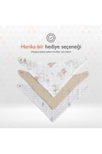 Gezenbebe Hero 3'lü Bebek-Çocuk Fular Önlük Seti Teddy - 6