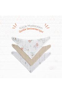 Gezenbebe Hero 3'lü Bebek-Çocuk Fular Önlük Seti Teddy - 7