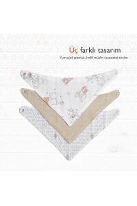 Gezenbebe Hero 3'lü Bebek-Çocuk Fular Önlük Seti Teddy - 8