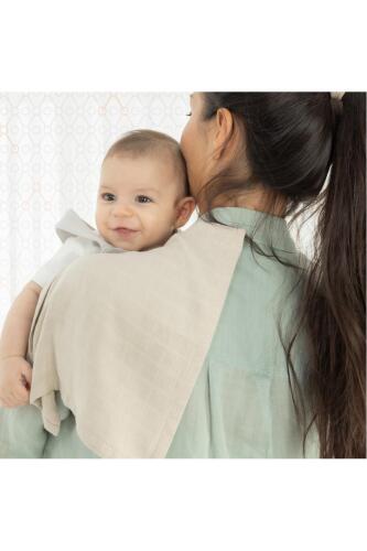 Gezenbebe Hero 3'lü Müslin Ağız ve Omuz Bezi Seti (30x30) Bunny - 11