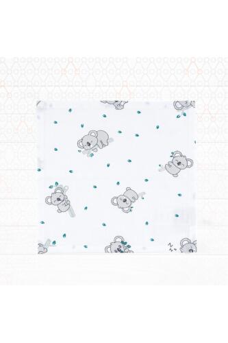 Gezenbebe Hero 3'lü Müslin Ağız ve Omuz Bezi Seti (30x30) Koala - 2