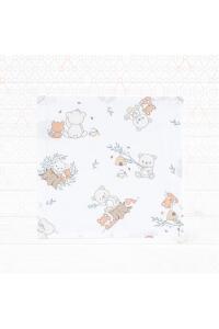 Gezenbebe Hero 3'lü Müslin Ağız ve Omuz Bezi Seti (30x30) Teddy - 2