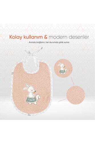Gezenbebe Hero 3'lü Yenidoğan Bebek Önlük Seti Bunny - 5