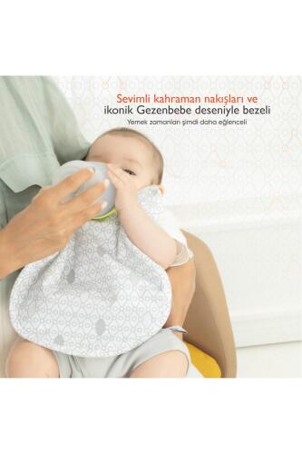 Gezenbebe Hero 3'lü Yenidoğan Bebek Önlük Seti Bunny - 10