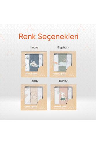 Gezenbebe Hero 3'lü Yenidoğan Bebek Önlük Seti Bunny - 11