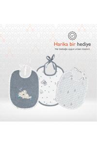 Gezenbebe Hero 3'lü Yenidoğan Bebek Önlük Seti Koala - 7