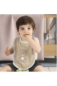 Gezenbebe Hero 3'lü Yenidoğan Bebek Önlük Seti Teddy - 12