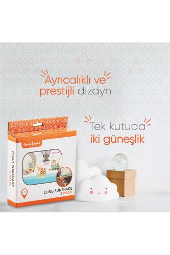 Gezenbebe Hero Araba İçin Bebek Güneşliği (2 Adet) - 6