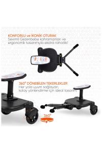 Gezenbebe Hero Bebek Arabaları İçin Oturaklı 2. Çocuk Aparatı Koala - 5