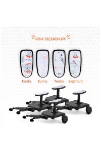 Gezenbebe Hero Bebek Arabaları İçin Oturaklı 2. Çocuk Aparatı Koala - 9