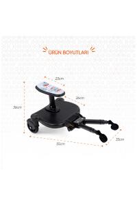 Gezenbebe Hero Bebek Arabaları İçin Oturaklı 2. Çocuk Aparatı Koala - 11