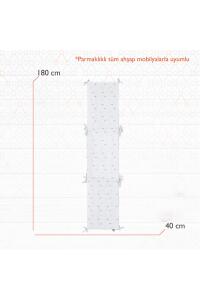 Gezenbebe Hero Bebek & Çocuklar İçin Nakışlı Karyola Kenar Koruyucu (40X180) Bunny - 9