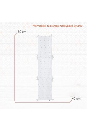 Gezenbebe Hero Bebek & Çocuklar İçin Nakışlı Karyola Kenar Koruyucu (40X180) Bunny - 9