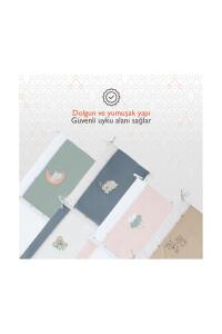Gezenbebe Hero Bebek & Çocuklar İçin Nakışlı Karyola Kenar Koruyucu (40X180) Elephant - 3
