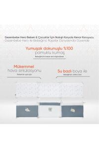 Gezenbebe Hero Bebek & Çocuklar İçin Nakışlı Karyola Kenar Koruyucu (40X180) Koala - 2