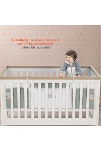 Gezenbebe Hero Bebek & Çocuklar İçin Nakışlı Karyola Kenar Koruyucu (40X180) Koala - 5