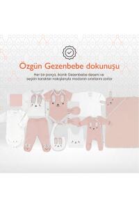 Gezenbebe Hero Bebek Hastane Çıkış Seti 11 Parça Bunny - 13