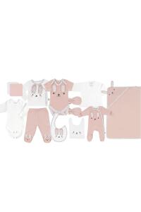 Gezenbebe Hero Bebek Hastane Çıkış Seti 11 Parça Bunny