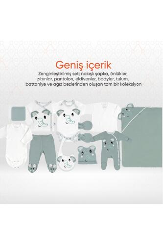 Gezenbebe Hero Bebek Hastane Çıkış Seti 11 Parça Elephant - 9