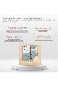 Gezenbebe Hero Bebek Hastane Çıkış Seti 6 Parça - Elephant - 2
