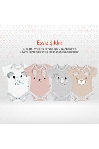 Gezenbebe Hero Bebek Hastane Çıkış Seti 6 Parça - Elephant - 10