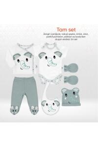 Gezenbebe Hero Bebek Hastane Çıkış Seti 6 Parça - Elephant - 12