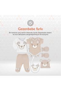 Gezenbebe Hero Bebek Hastane Çıkış Seti 6 Parça - Teddy - 21