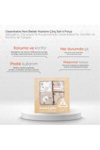 Gezenbebe Hero Bebek Hastane Çıkış Seti 6 Parça - Teddy - 2