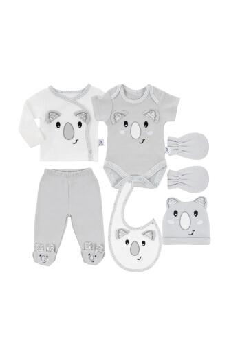 Gezenbebe Hero Bebek Hastane Çıkış Seti 6 Parça - Koala - 14