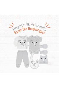 Gezenbebe Hero Bebek Hastane Çıkış Seti 6 Parça - Koala - 18