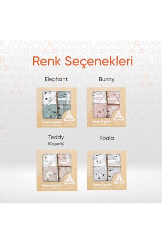 Gezenbebe Hero Bebek Hastane Çıkış Seti 6 Parça - Bunny - 8